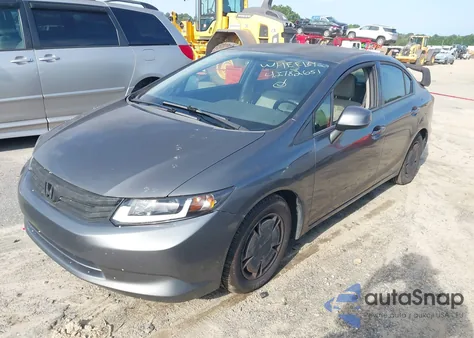 2012 Honda Civic Hf z USA, uszkodzony, nr VIN 2HGFB2F62CH546778